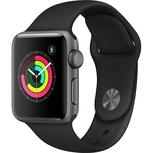 Apple Watch Series 3 GPS com Pulseira Esportiva Cinza e Preto - 38 Mm é bom? Vale a pena?