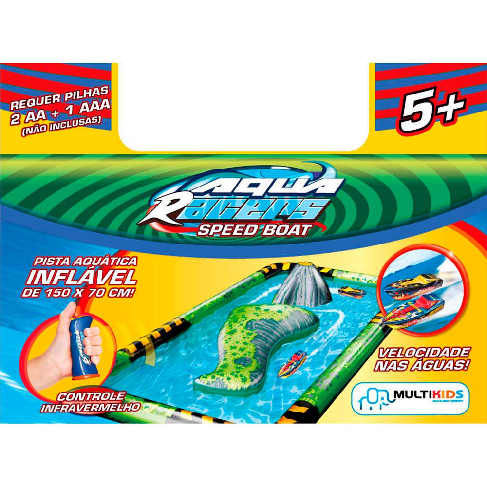 Aqua Racer Lancha e Pista Inflável Multikids é bom? Vale a pena?