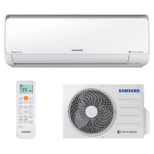 Ar-condicionado Split Inverter Hi-wall Samsung Digital 12000 Btu/h 220v Quente/frio Ar12hsspasnnaz/a é bom? Vale a pena?