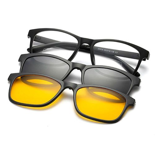 Armação para Óculos de Grau/sol com 2 Lentes Clip On Polarizadas é bom? Vale a pena?