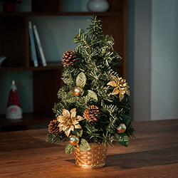 Árvore de Mesa Decorada 40cm - Orb Christmas é bom? Vale a pena?