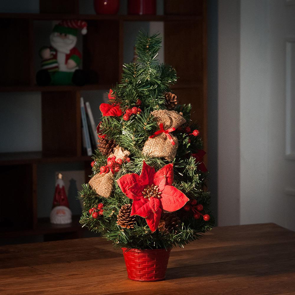 Árvore de Mesa Decorada 60cm - Orb Christmas é bom? Vale a pena?