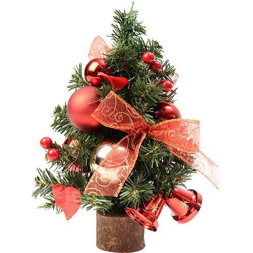 Árvore de Mesa Decorada com Bolas e Enfeites 38cm - Orb Christmas é bom? Vale a pena?