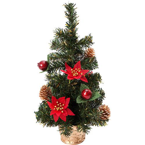Árvore de Mesa Natalina Decorada 40cm - Orb Christmas é bom? Vale a pena?
