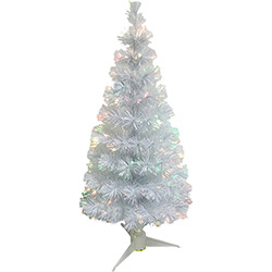 Árvore de Natal Branca em Fibra Ótica 1m 75 Galhos 220V - Orb Christmas é bom? Vale a pena?