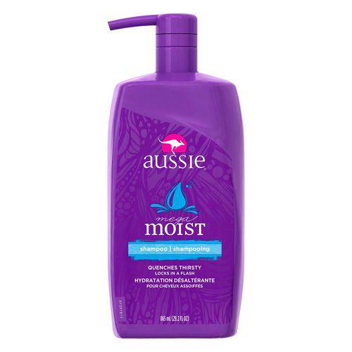Aussie Mega Moist Shampoo 865ml é bom? Vale a pena?