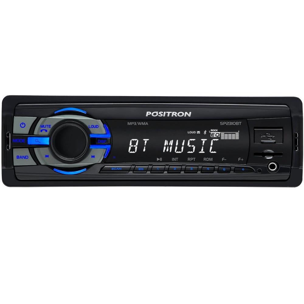 Auto Radio Positron Sp2310bt, Mp3 Bluetooth Usb Leitor Micro Sd Card 45w é bom? Vale a pena?