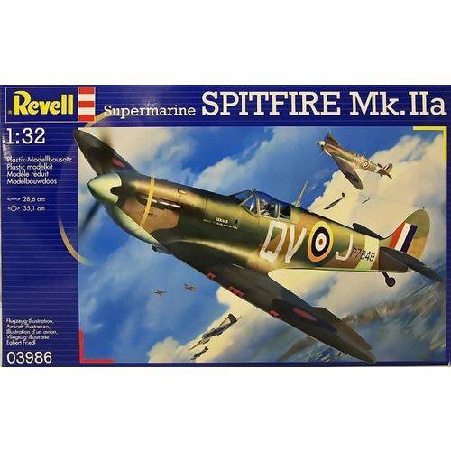 Aviao Supermarine Spitfire Mk.IIa - REVELL ALEMA é bom? Vale a pena?