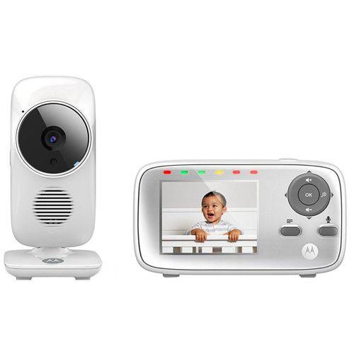 Baba Eletrônica Motorola Vídeo Baby Monitor Tela 2.8