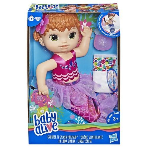 Baby Alive Linda Sereia Ruiva Hasbro 13895 E4410 é bom? Vale a pena?