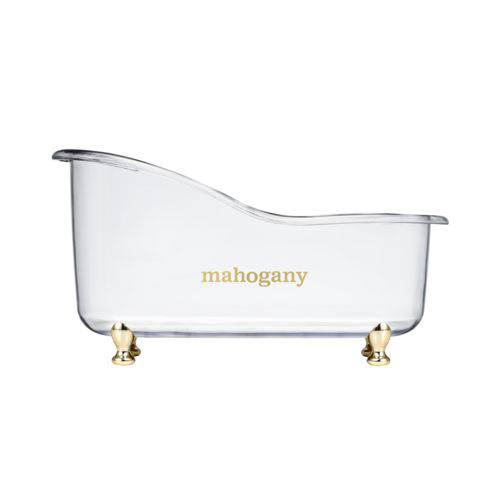 Banheira Mahogany Transparente com Pés Dourado é bom? Vale a pena?