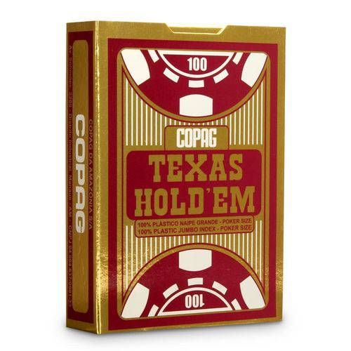 Baralho Texas Holdem Vermelho Copag é bom? Vale a pena?