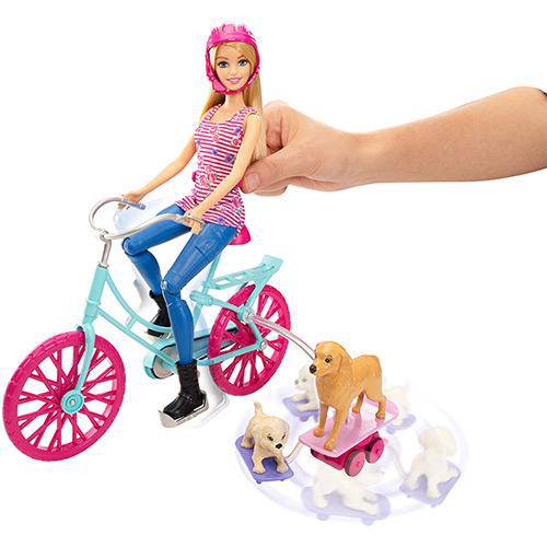 Barbie Bicicleta com Pets - Mattel é bom? Vale a pena?