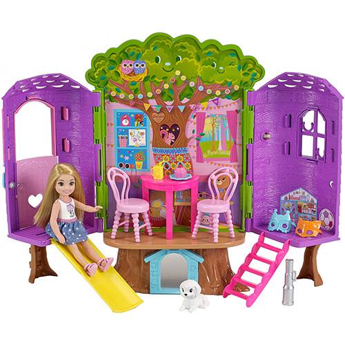 Barbie Casa na Árvore da Chelsea - Mattel é bom? Vale a pena?