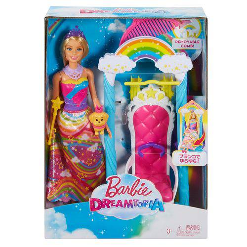 Barbie Princesa no Balanço Fjd06 - Mattel é bom? Vale a pena?