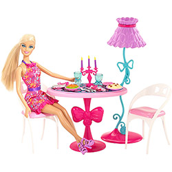 Barbie Real Móvel com Boneca - Mesa de Jantar é bom? Vale a pena?