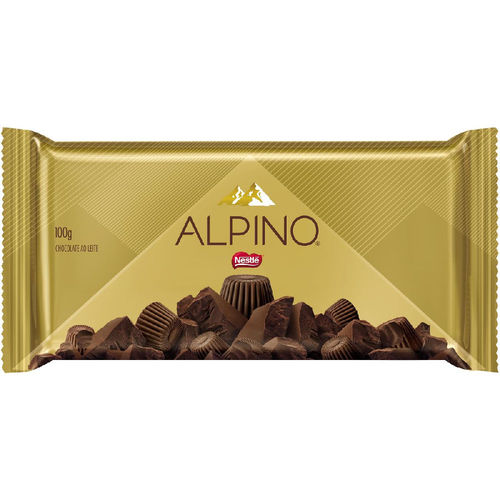 Barra de Chocolate Alpino ao Leite Nestlé 100g é bom? Vale a pena?