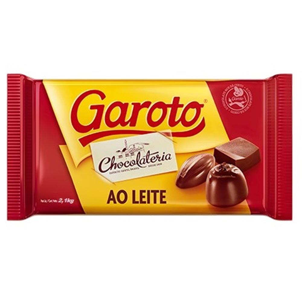 Barra De Chocolate Ao Leite 2,1kg - Garoto é bom? Vale a pena?