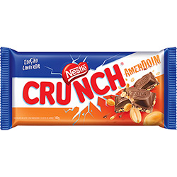 Barra de Chocolate Crunch Amendoim 140g é bom? Vale a pena?