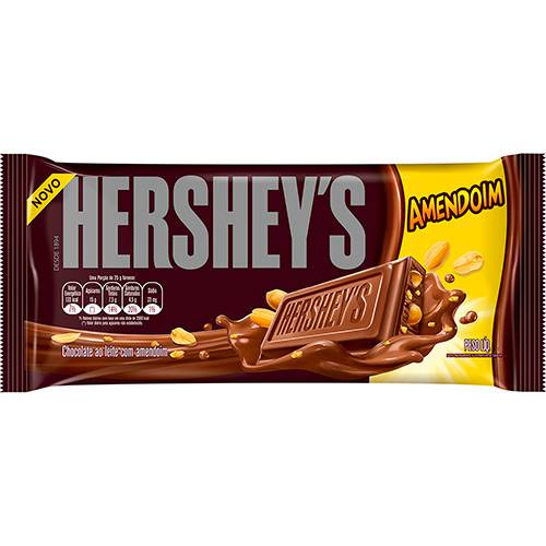 Barra de Chocolate Hersheys Amendoim 110g é bom? Vale a pena?