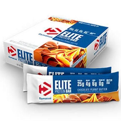 Barra Elite Protein Bar - Chocolate com Peanut Butter 12 Unidades 840g - Dymatize é bom? Vale a pena?