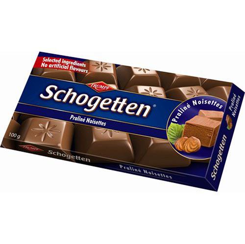 Barra em Porções de Chocolate Tipo Nougat Praline 100g - Schogetten é bom? Vale a pena?