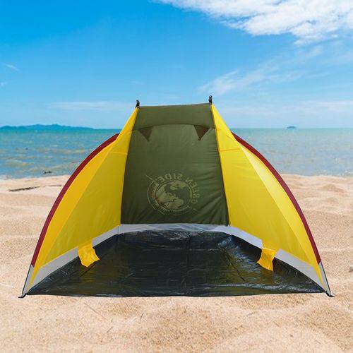 Barraca Beach Tent Abrigo Proteção Sol Vento P/praia Camping CBR03617 é bom? Vale a pena?
