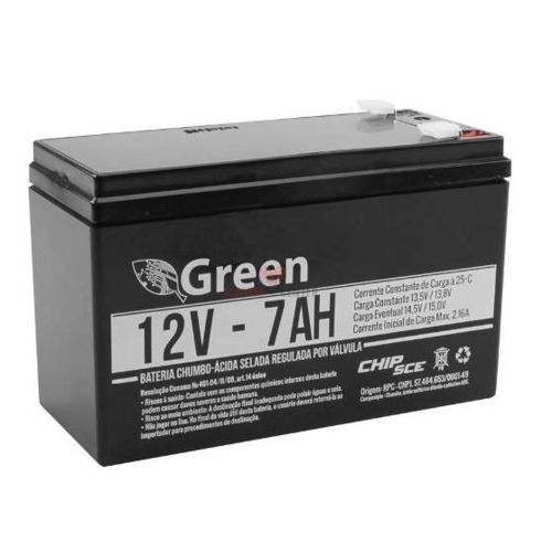Bateria 12v 7a Green é bom? Vale a pena?