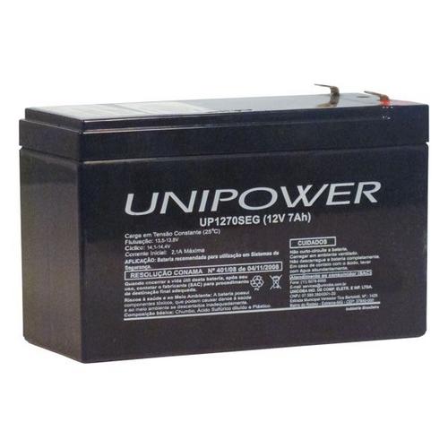 Bateria 12v 7a Selada Up1270 Seg Unipower é bom? Vale a pena?
