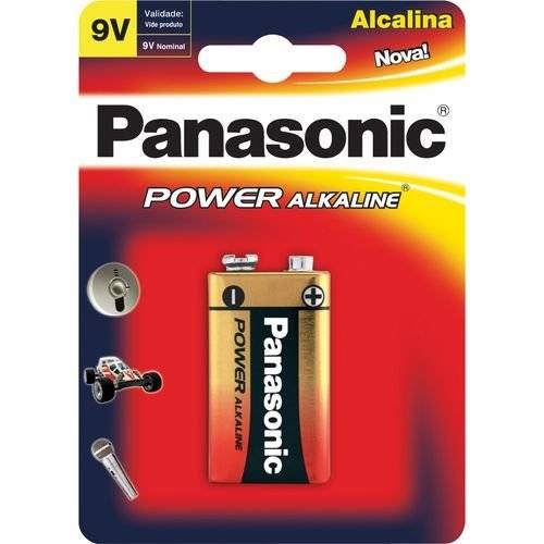 Bateria 9v Alcalina 6lf22xab/1b24 Panasonic é bom? Vale a pena?