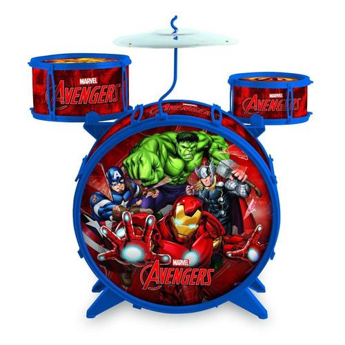 Bateria Acústica Infantil Avengers Vingadores Disney - Toyng é bom? Vale a pena?