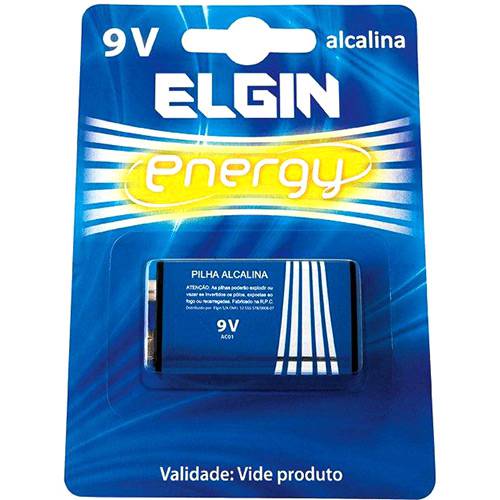Bateria Alcalina 9V Blister C/1 Bateria - Elgin é bom? Vale a pena?
