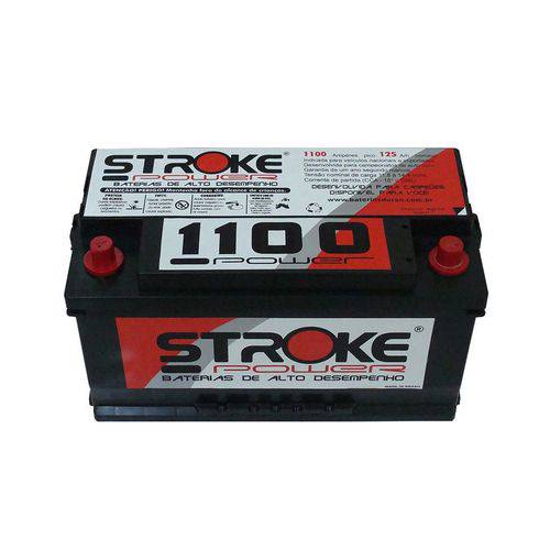Bateria de Som Stroke Power 125ah/hora e 1100ah/pico é bom? Vale a pena?