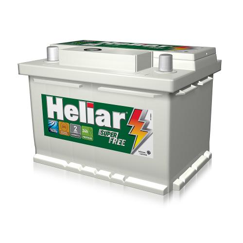 Bateria Heliar 60ah Super Free – Hf60dd – 24 Meses de Garantia é bom? Vale a pena?