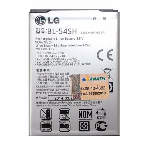 Bateria Lg Bl-54sh D410 L90 D405 D375 L80 D724 D337 é bom? Vale a pena?