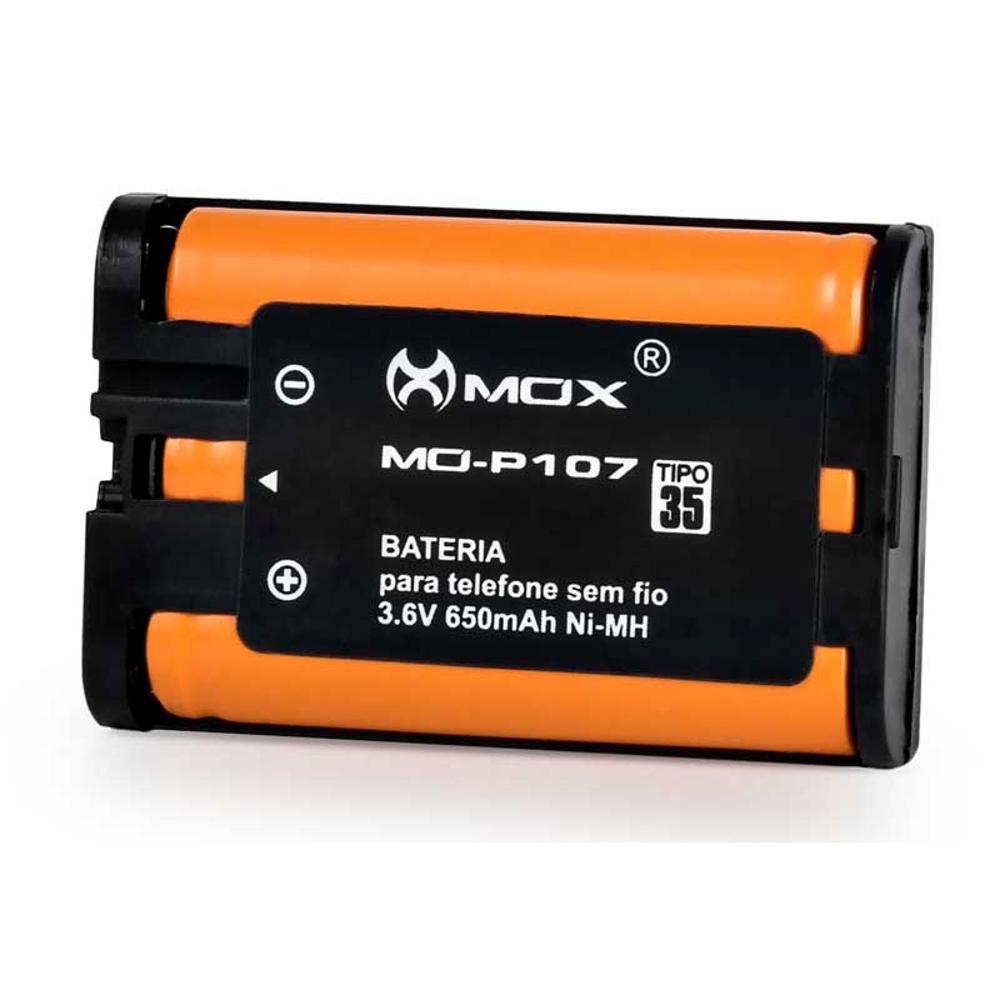 Bateria Mo-P107 P/ Panasonic 2.4, 5.8 Ghz (3.6v, 650 Mah) é bom? Vale a pena?