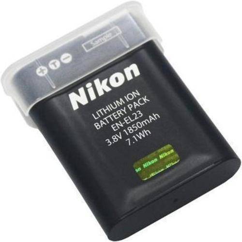 Bateria Nikon En-el23 para Coolpix é bom? Vale a pena?