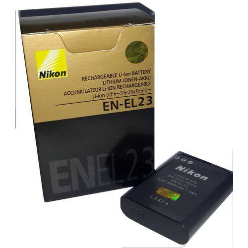 Bateria Nikon En-EL23 para P600, P610, P900, B700, S810c é bom? Vale a pena?