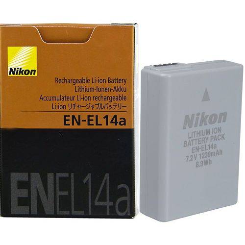 Bateria Nikon En-EL14a para D3100, D3200, D3300, D3400, D5100, D5200, D5300, D5500, D5600 é bom? Vale a pena?