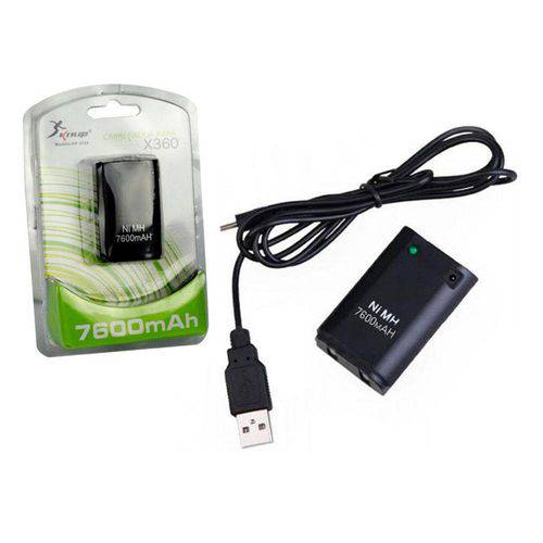 Bateria para Controle Xbox 360 7600mAh Kp-5124 é bom? Vale a pena?