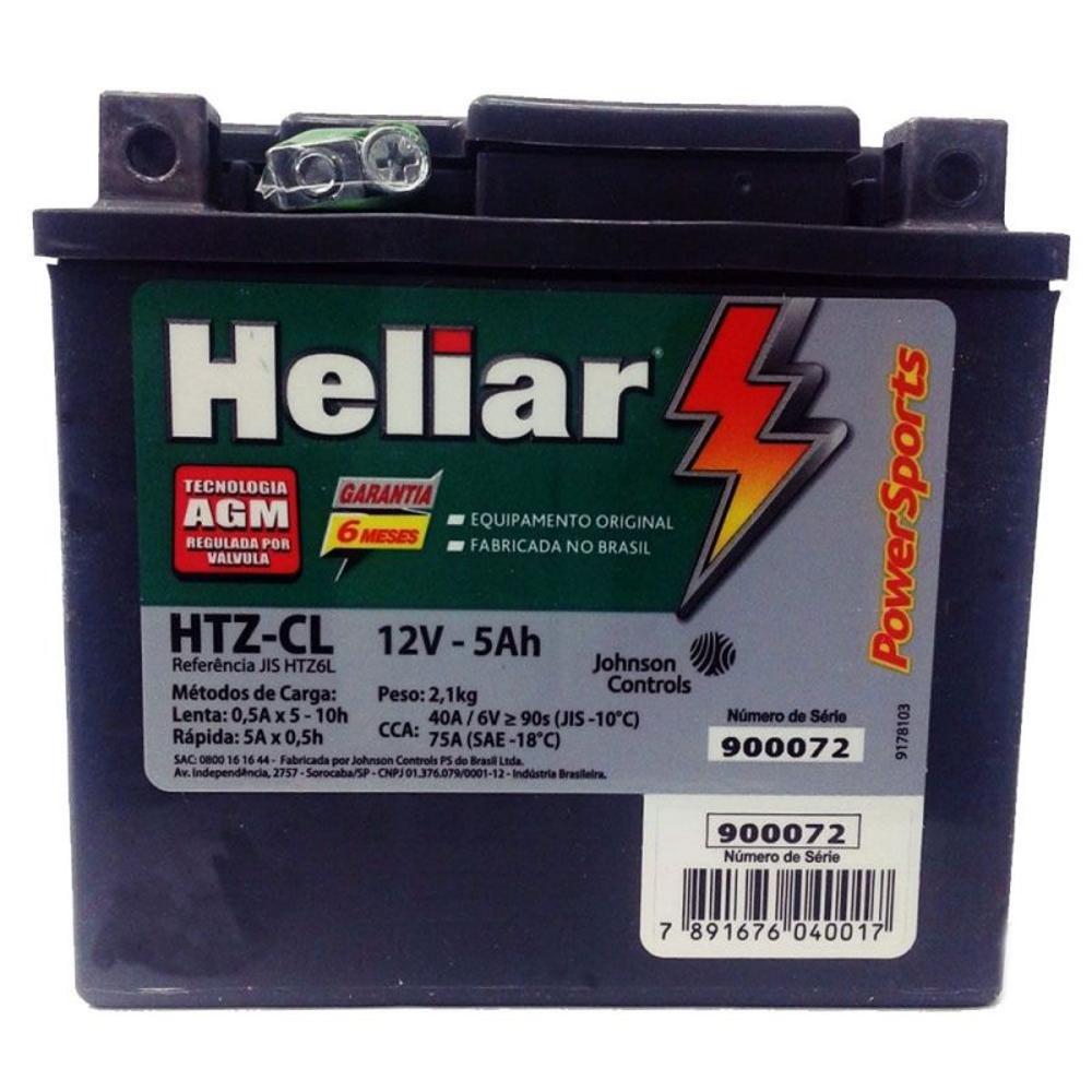 Bateria Para Moto 5a Heliar Powersports Htz-Cl é bom? Vale a pena?