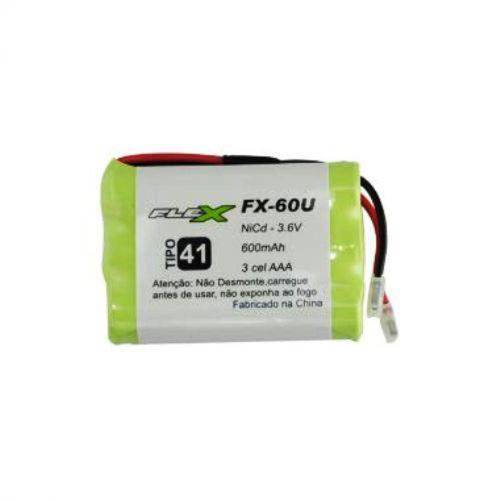 Bateria para Telefone Sem Fio com 3 Aaa 3,6v 600mah Universal Fx-60u Flex é bom? Vale a pena?