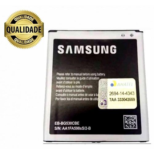 Bateria Samsung Galaxy Grand Prime Duos Sm-g530 2600 Mah Original é bom? Vale a pena?