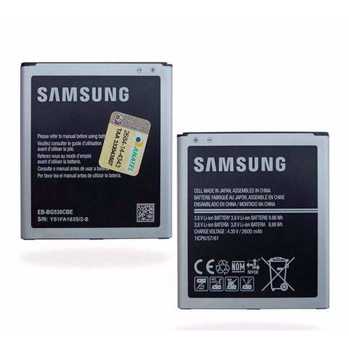 Bateria Samsung Galaxy J2 Prime Eb-bg530cbe G530 SM-G532MT é bom? Vale a pena?