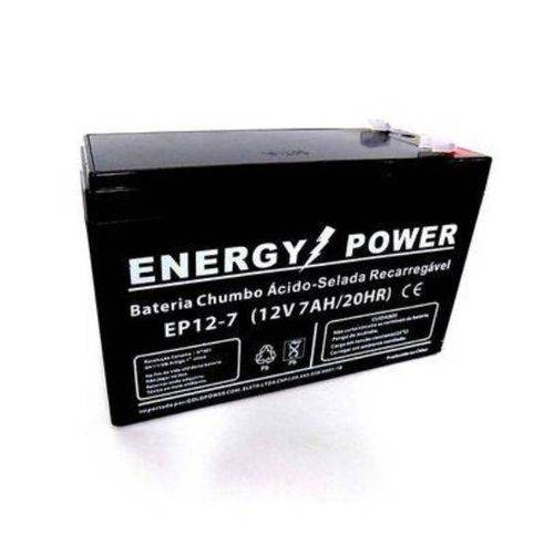 Bateria Selada Gel 12v 7ah Energy Power Ep12-7 Vrla (agm) é bom? Vale a pena?