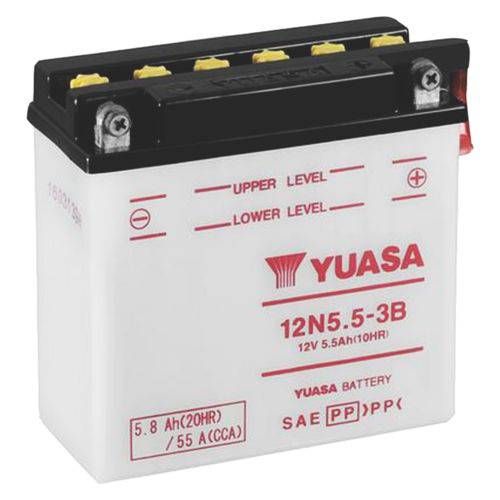 Bateria Yuasa 12n5.5-3b Ybr 125 Rd 125/135 Rdz 125/135 Rd350 é bom? Vale a pena?