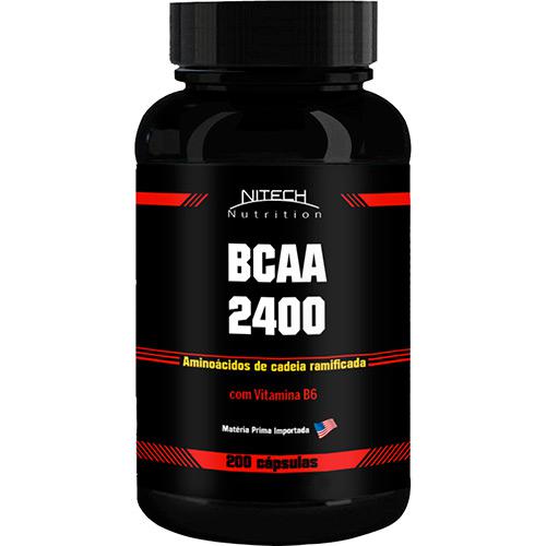 BCAA 2400 - 200 Cápsulas - Nitech Nutrition é bom? Vale a pena?