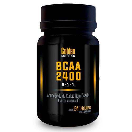 Bcaa 2400 Golden Nutrition Intlab - Aminoácido de Cadeia Ramificada é bom? Vale a pena?