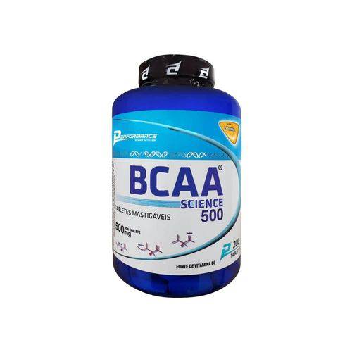 BCAA Science 500 (200tabs) - Mastigáveis - Performance Nutrition é bom? Vale a pena?