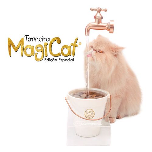 Bebedouro Torneira para Gato Magicat Gold 110v - Catmypet é bom? Vale a pena?